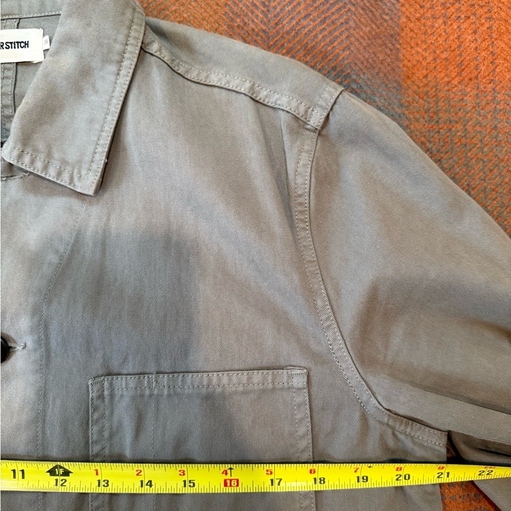 Taylor Stitch Ojai Jacket Smoked Olive Foundation Twill - Picture 10 of 12
